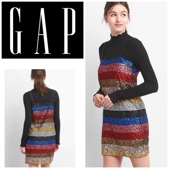 gap sequin dress
